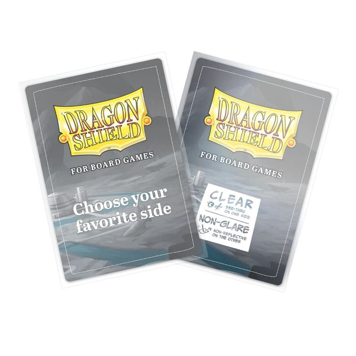 Dragon Shield Board Game Sleeves - Clear Grand Standard