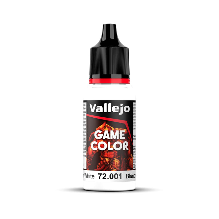 Vallejo 72001 Game Colour Dead White 18ml Acrylic Paint