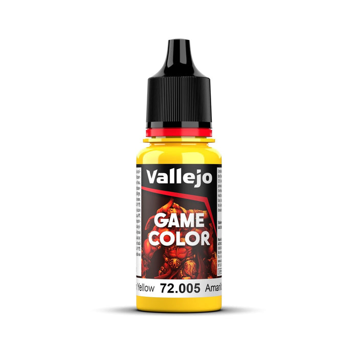 Vallejo 72005 Game Colour Moon Yellow 18ml Acrylic Paint