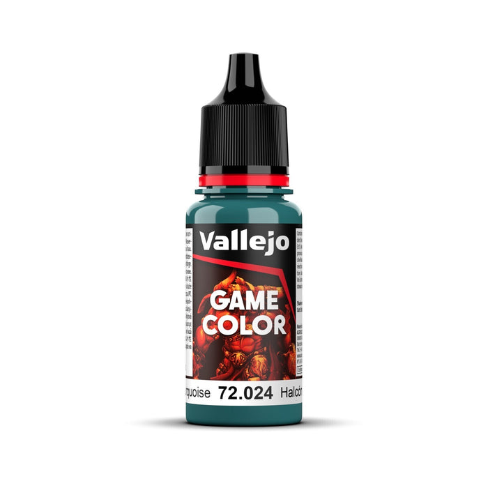 Vallejo 72024 Game Colour Turquoise 18ml Acrylic Paint