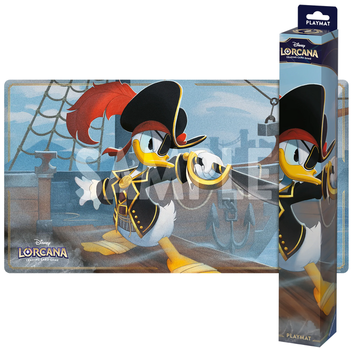 Lorcana - Azurite Sea Playmat Donald Duck Buccaneer