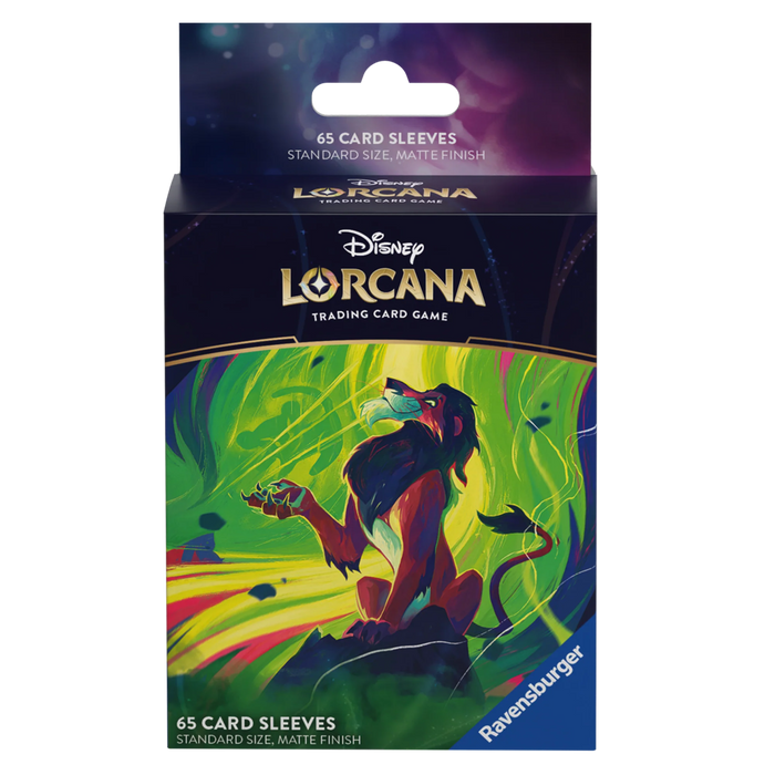 Lorcana - Azurite Sea Sleeves Scar Vengeful Lion