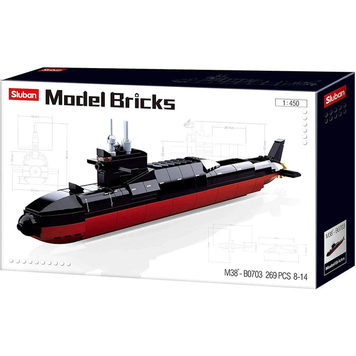 Sluban - Model Bricks Submarine