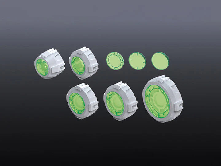 Bandai BUILDERS PARTS HD SIGHT LENS GREEN