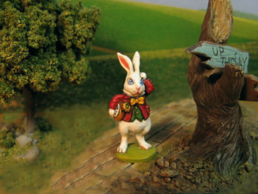 Aurora Model - Rabbit With A Watch