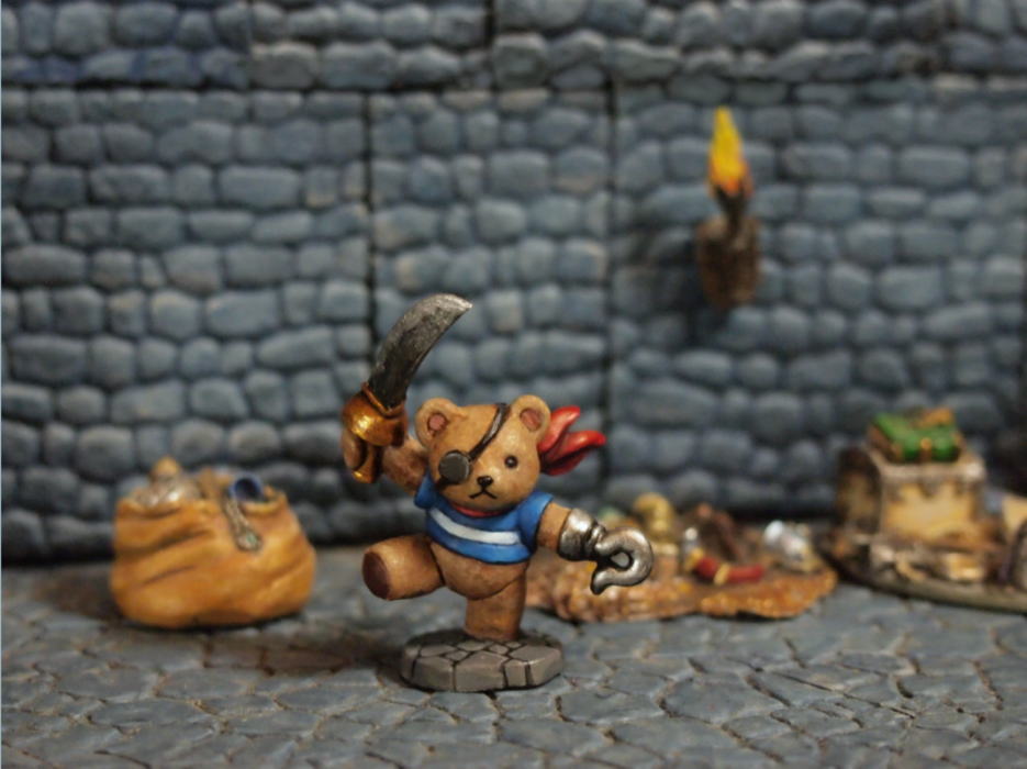 Aurora Model - Teddy Bear Pirate