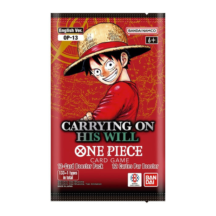 One Piece - OP-13 Carrying On His Will Booster (1)