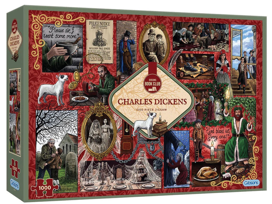 Book Club: Charles Dickens 1000pc