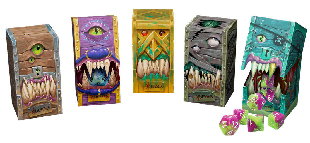Chessex: Hidden Wonders Blind Dice Set