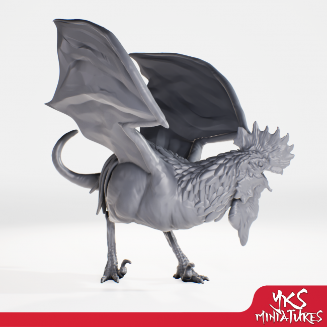 YKS Miniatures - Cockatrice