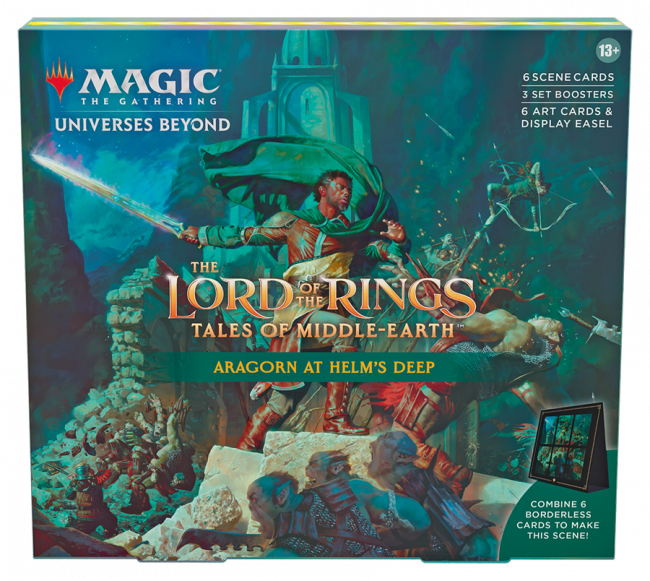 MTG: LOTR Tales of Middle-Earth: Holiday Scene Box Aragorn at Helms Deep