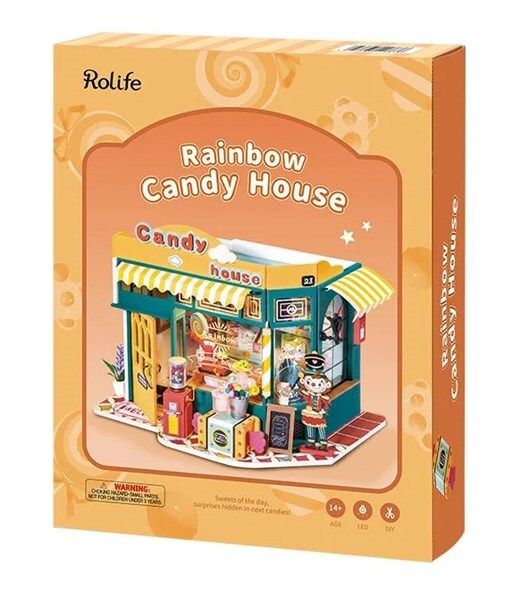 Robotime DIY Rainbow Candy House