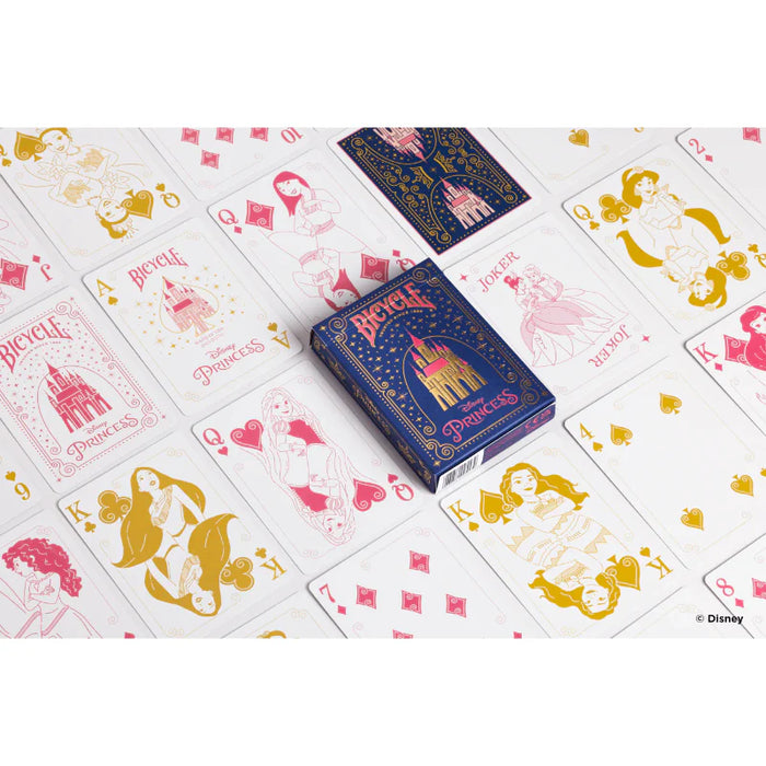 Bicycle Navy Disney Princess Playing Cards