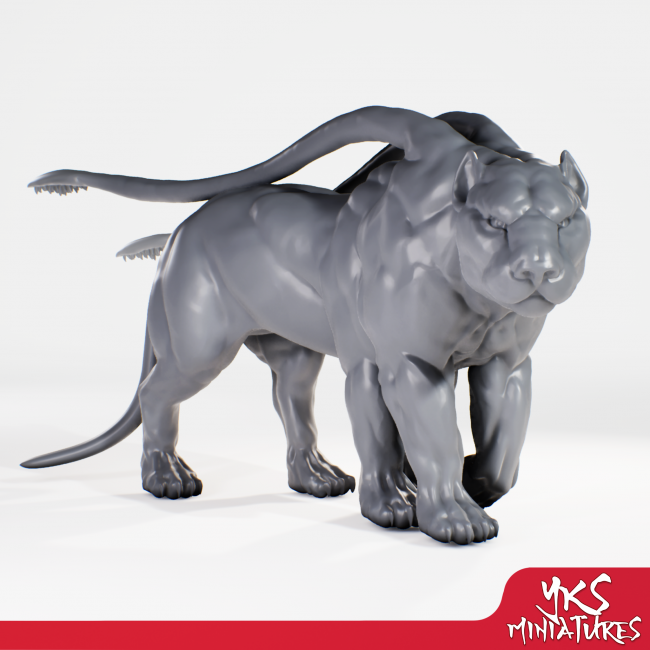 YKS Miniatures - Displacer Beast