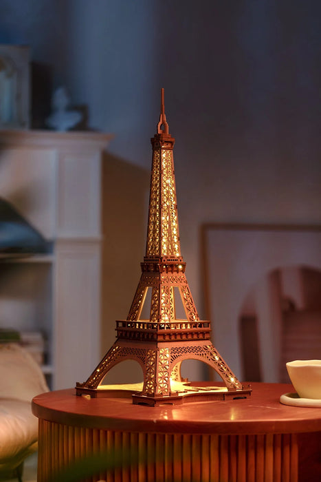 3D Wooden Puzzle - Night of the Eiffel Tower