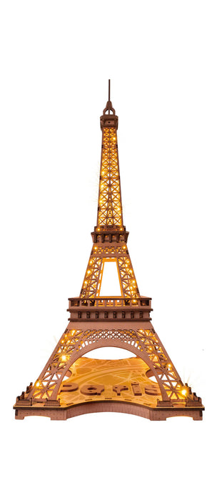 3D Wooden Puzzle - Night of the Eiffel Tower