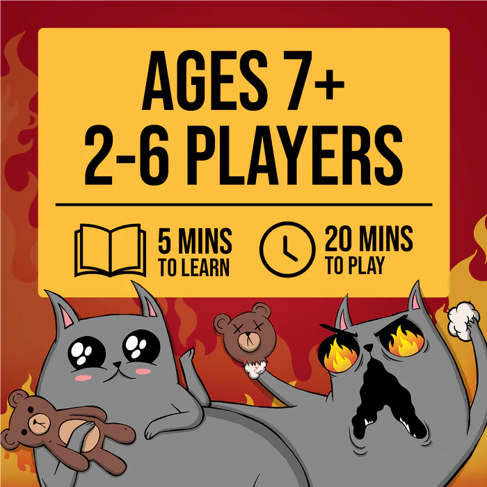 Exploding Kittens The Board Game - Super Fan Edition