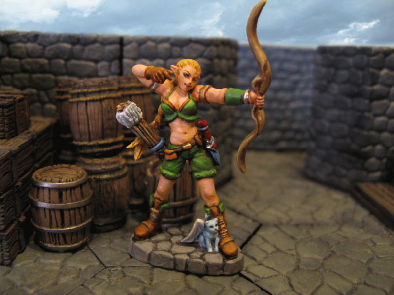 Aurora Model - Forest Elf