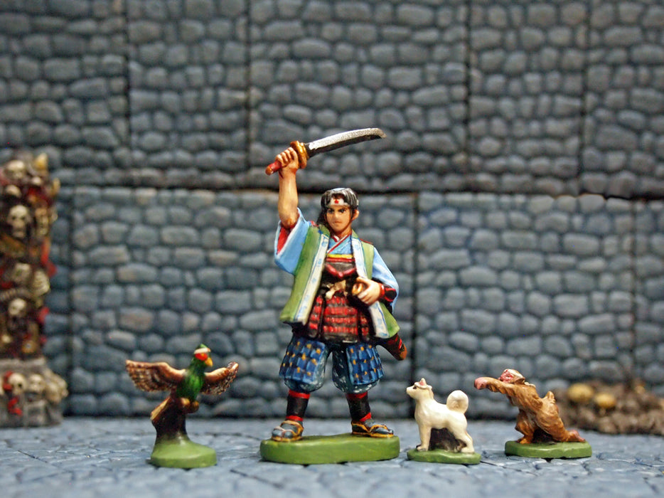 Aurora Model - Sword-Wielding Youth: Momotarou