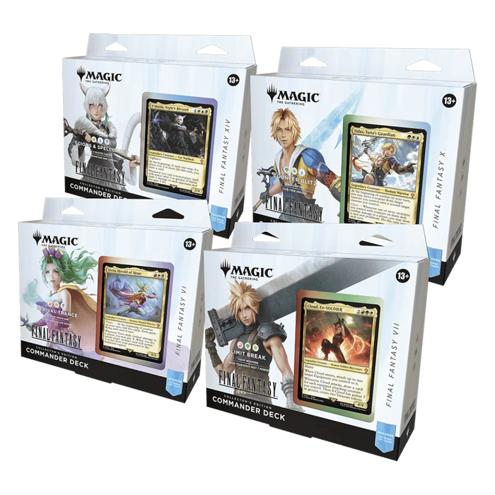 MTG: Final Fantasy - Collector Commander Deck Display