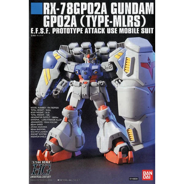 Bandai HG 1/144 GP02A Custom Gundam