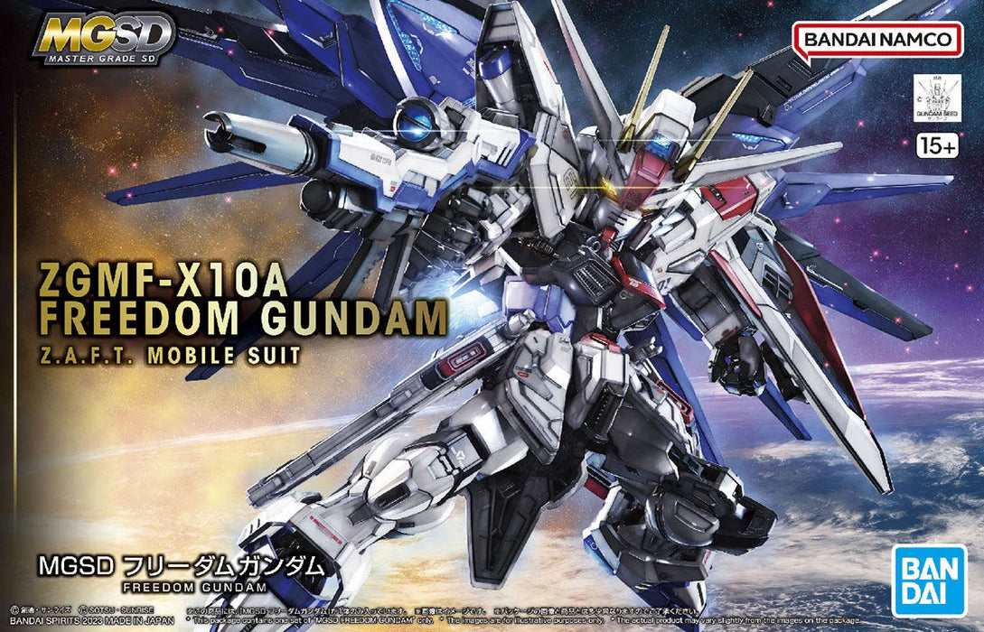 Bandai Master Grade SD Freedom Gundam