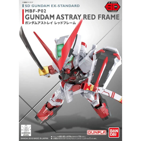 Bandai SD Gundam Ex-Standard Astray Red Frame