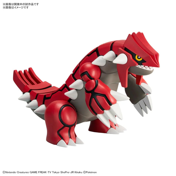 Bandai Pokemon Model Kit Groudon