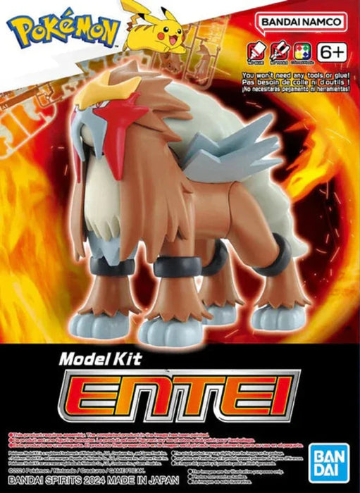 Bandai Pokemon Model Kit Entei