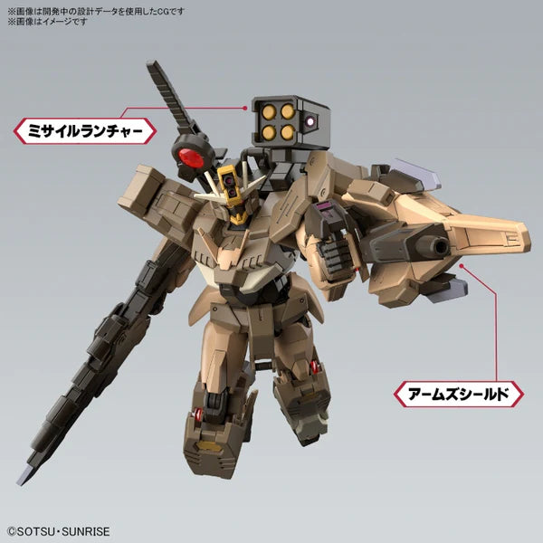 Bandai HG 1/144 Gundam 00 Command Qan[T] Desert Type