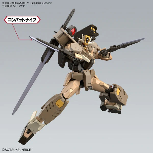 Bandai HG 1/144 Gundam 00 Command Qan[T] Desert Type