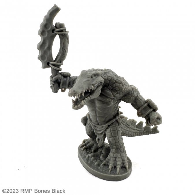 Reaper: Bones Black: Gatorman with Large Axe