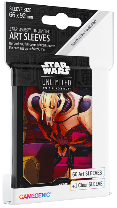 Gamegenic SWU Art Sleeves: General Grievous Arkhaven Games & Hobbies Gamegenic SWU Art Sleeves: General Grievous Arkhaven Games & Hobbies