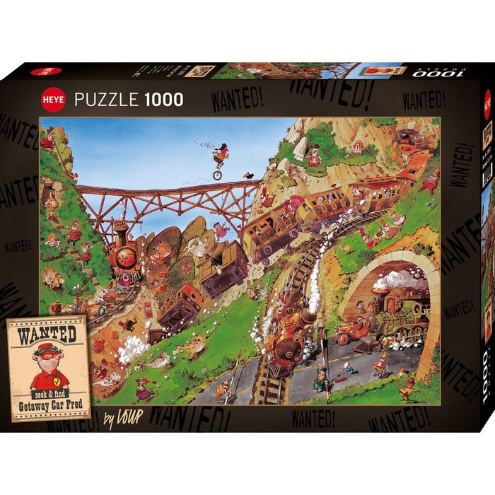 Wanted, Getaway Car Fred 1000 pieces