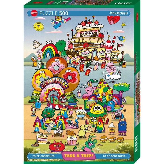 Take a Trip, Burgerman 500 pieces