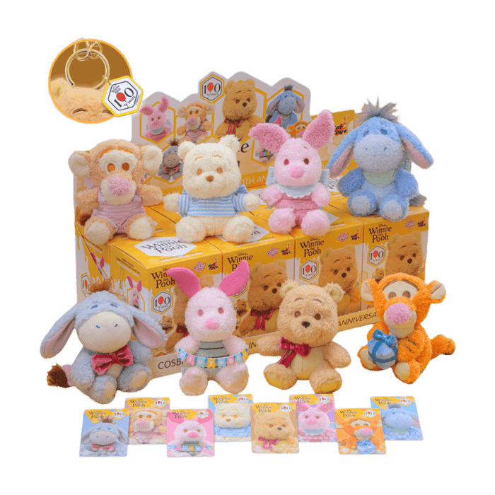 Cosbi Plush - Winnie the Pooh: Keychain Blind Box