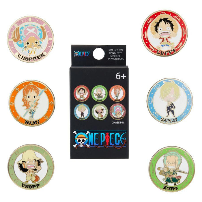 Loungefly - One Piece: Chibi Mystery Box Pins