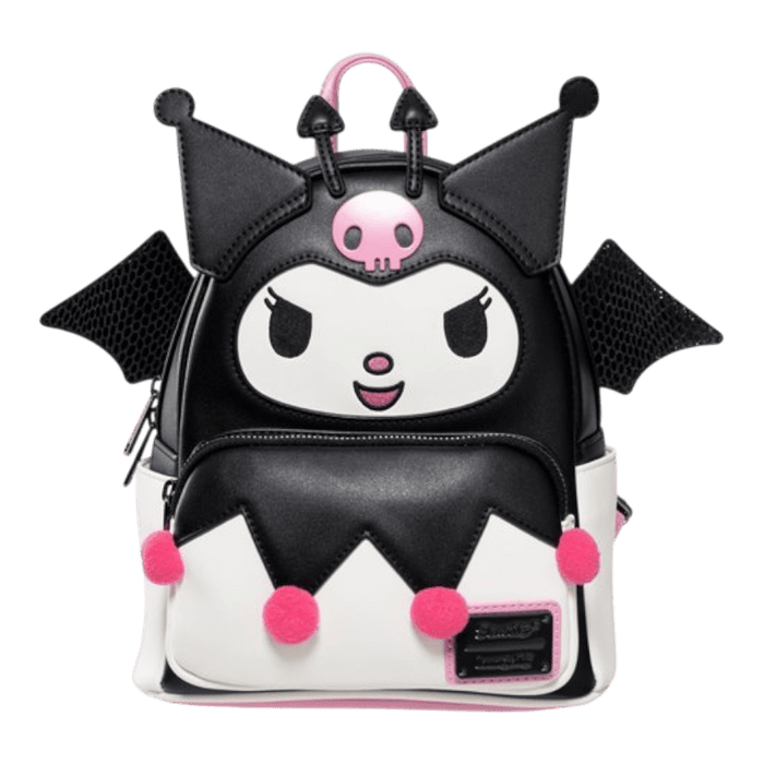 Loungefly - Sanrio: Kuromi Cosplay Moving Wings Mini Backpack