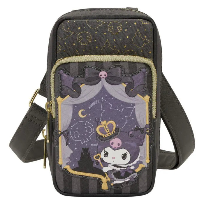Loungefly - Hello Kitty: Kuromi 20th Anniversary Cell Phone Crossbody Bag