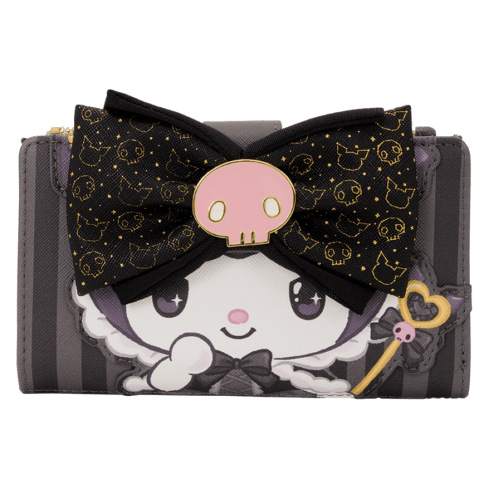 Loungefly - Hello Kitty: Kuromi 20th Anniversary Flap Wallet