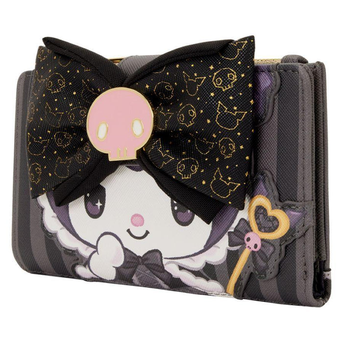 Loungefly - Hello Kitty: Kuromi 20th Anniversary Flap Wallet