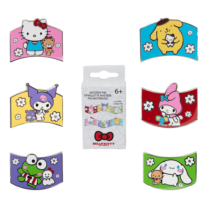 Loungefly - Sanrio & Friends: Color Block Mystery Box Pins