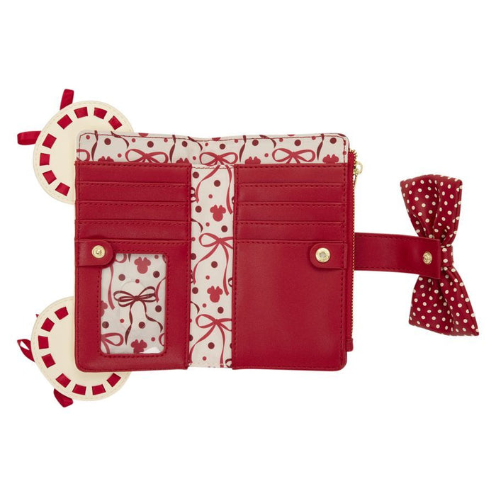 Loungefly - Disney: Minnie Mouse Rock the Dots Coquette Flap Wallet