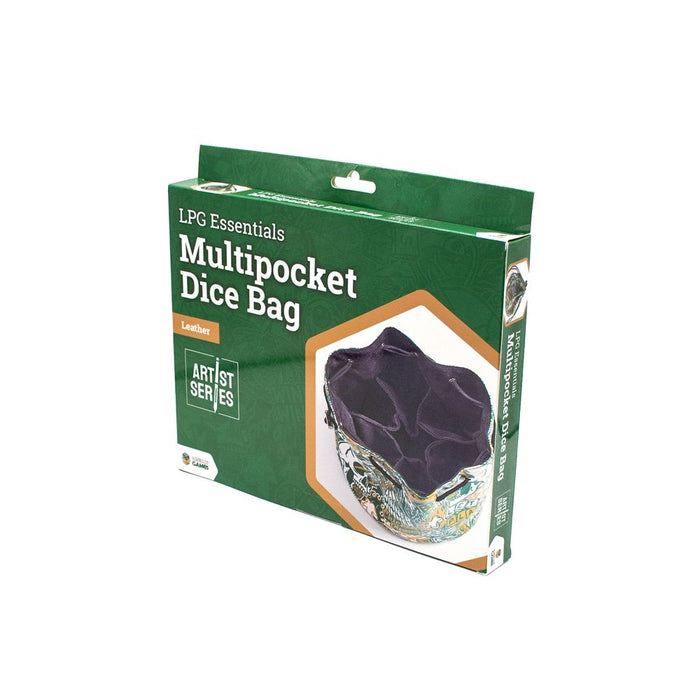 Multipocket Dice Bag Leather - Artist Series: Cara