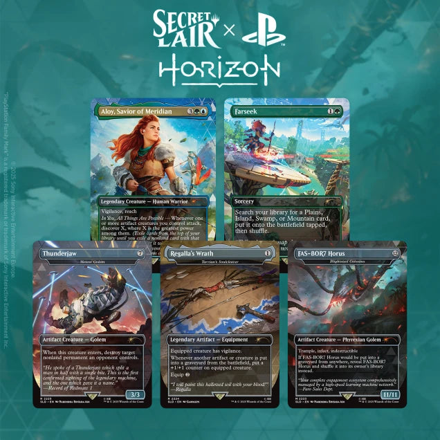 MTG Secret Lair - Horizon Into the Forbidden West
