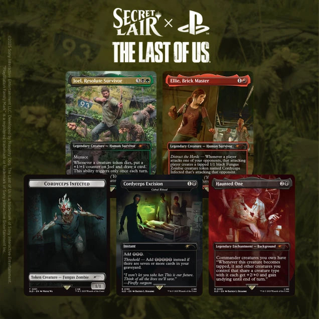 MTG Secret Lair - The Last of Us Part I