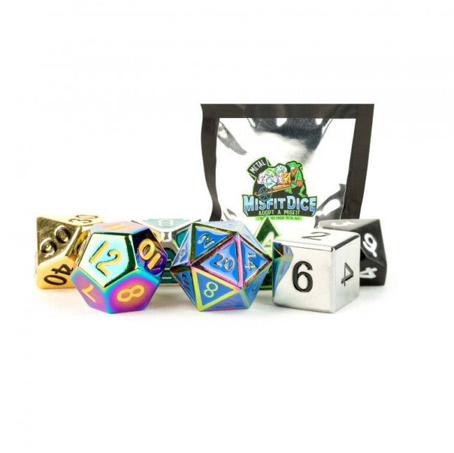 MDG 16mm Metal Polyhedral Dice Set Blind Bag