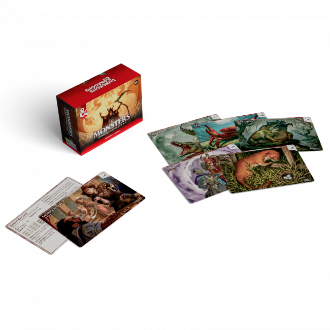 D&D Reference Cards - Monsters: Animals and NPCs