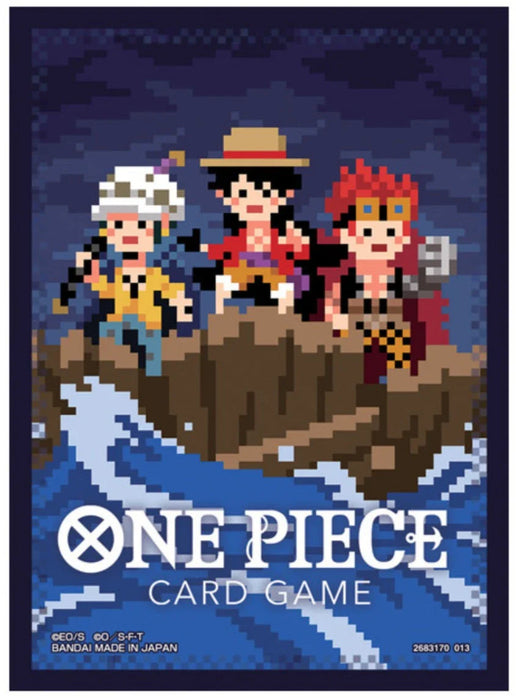 One Piece - Official Sleeves Set 6 Pixel Captains