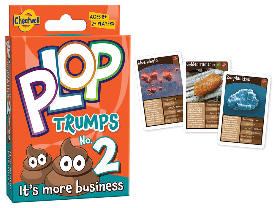 Plop Trumps 2 Card Game